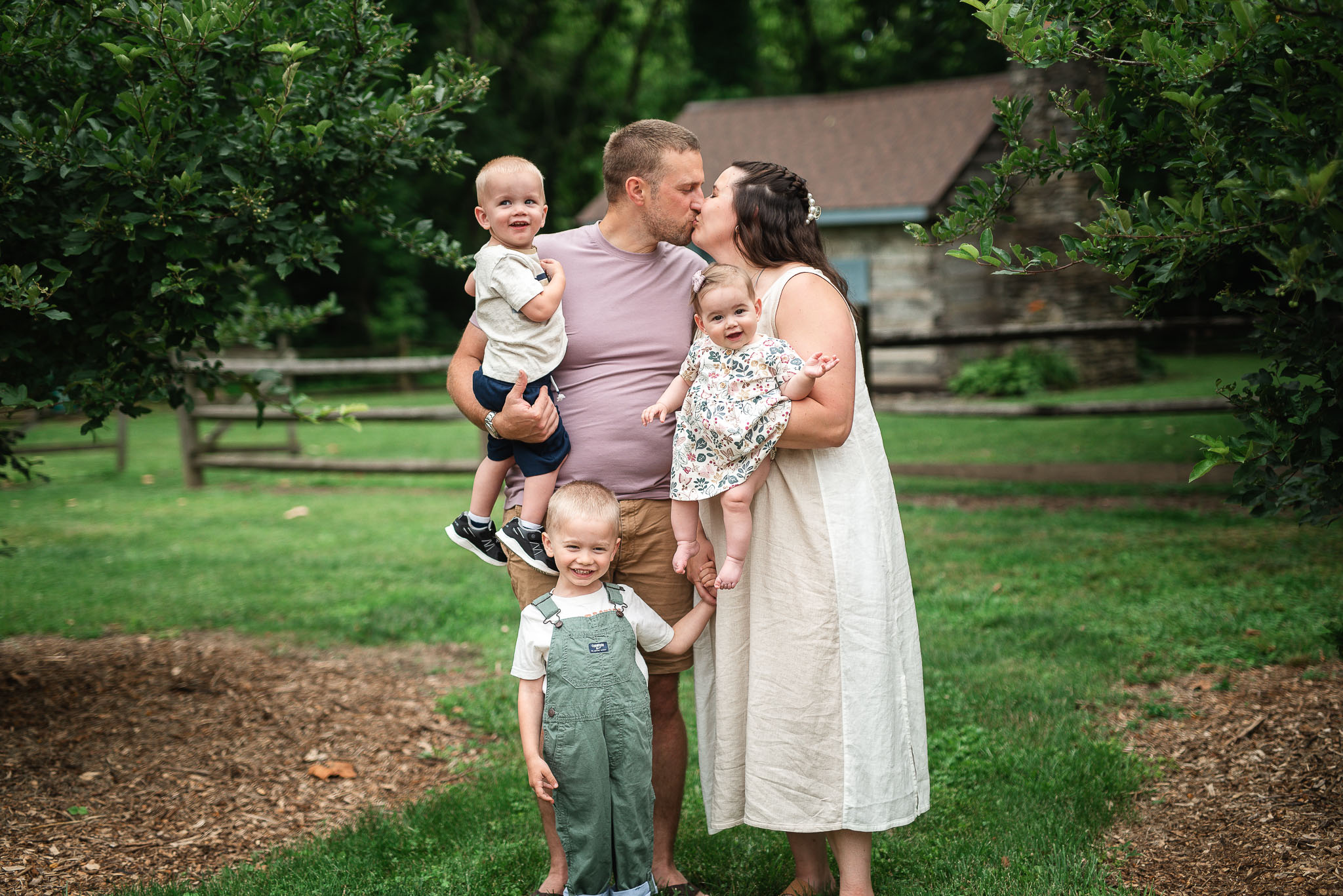 dudley woods family photo session ohio